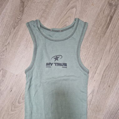 Türkises Tanktop