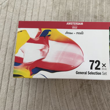 Peinture AMSTERDAM acrylique 120 ml 72 couleur 