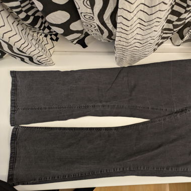 Bootcut Jeans Gr. 48 Schwarz*