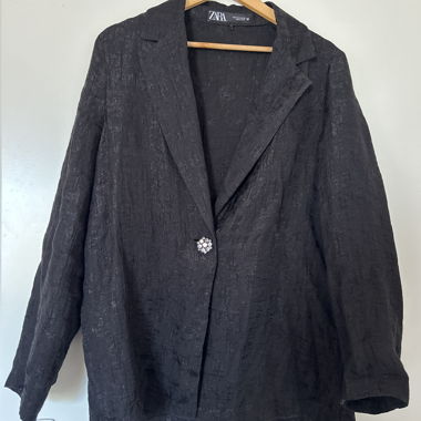 Leichte schwarze Jacke