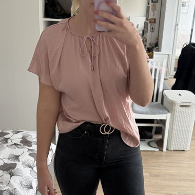 Kurzarmige Blouse