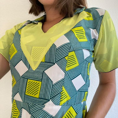 funky handmade dress