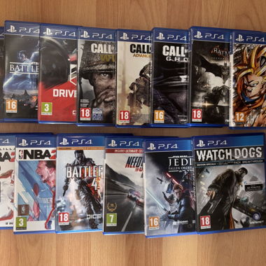 14 jeux Ps4 à vendre 