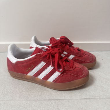Red Adidas Gazelle 