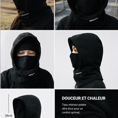 Cagoule premium noire