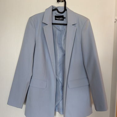 Pieces Blazer hellblau
