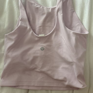 lululemon Top sportivo rosa