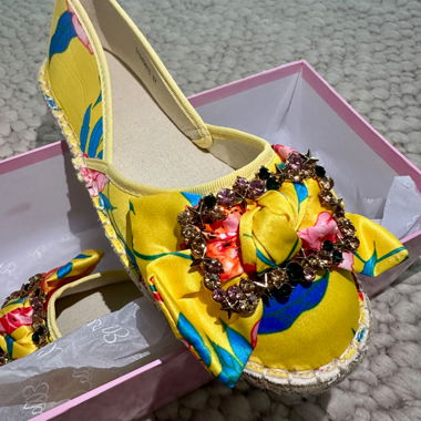 Colorful Espadrilles by Ella Cruz