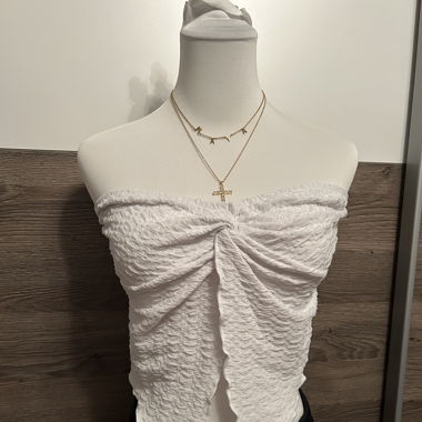 White Tube Top