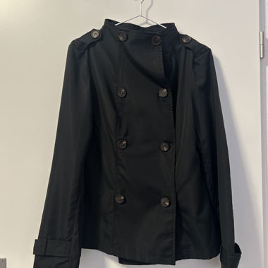 Trenchcoat nero