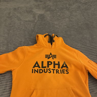  Alpha industries - Kapuzenpullover - alpha orange