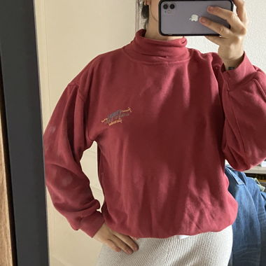 Red Wyoming sweater