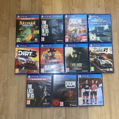 LOT 11 Jeux PS4  - 145 CHF 