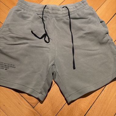 Green sports shorts