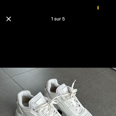 Chaussures Prada blanche
