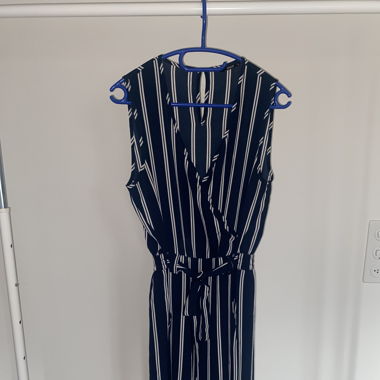Overall gestreift