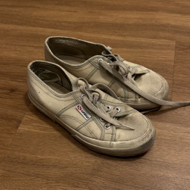 Beige Superga-Sneaker