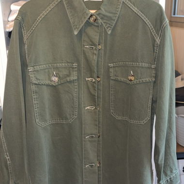 Ensemble veste et pantalon cargo kaki