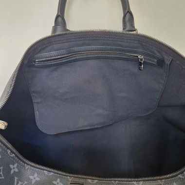 Sac de voyage noir monogramme