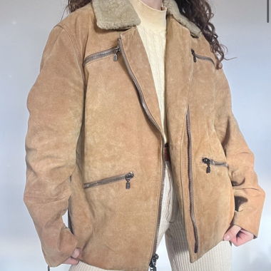 Veste en cuir