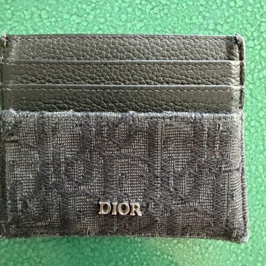Portafoglio Dior nero