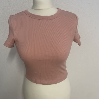 C&A rosé Crop Top
