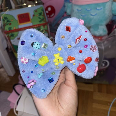 Noeud cheveux & broche // hair bow & brooch