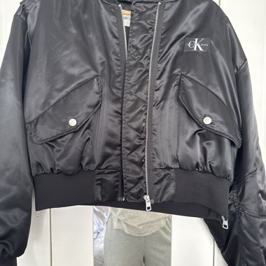 Black Calvin Klein Jeans Bomber
