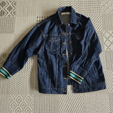 Zara Oversize Jeans Jacke 