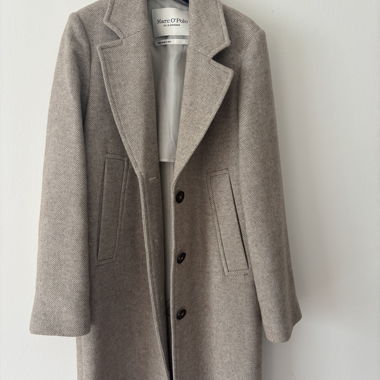 Cappotto Marc O’Polo lana beige 34