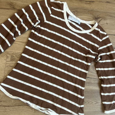 T-shirt rayé Y2K