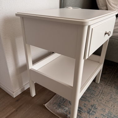 Comodino bianco 2x