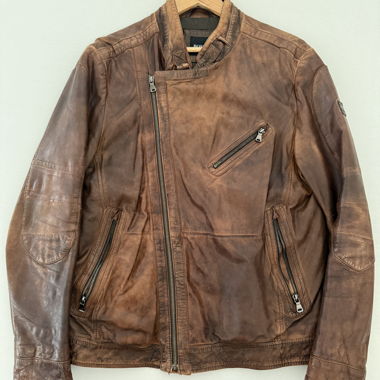 BOSS Lederjacke Vintage 90er