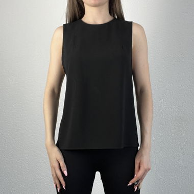 Black Crêpe Top