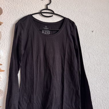 Haut noir manches longues Primark XS