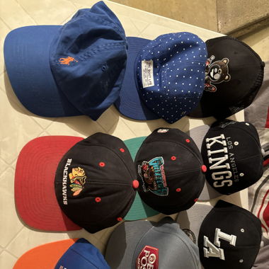 Lot de casquettes SnapBack/five panel