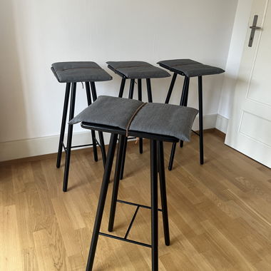 Skagerak Georg bar stool oak / Barhocker tall 78cm