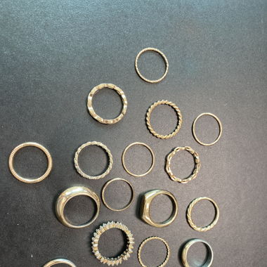 diverse Goldringe