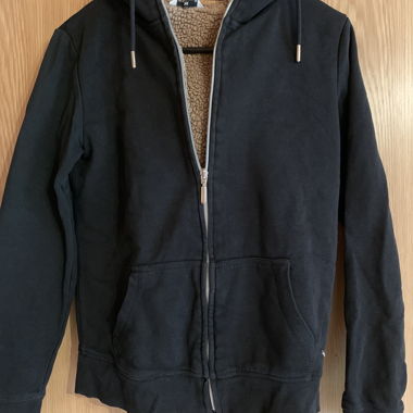 Black Fleece Hoodie Jacket (C&A)