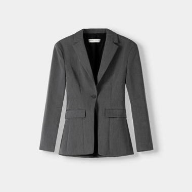 Grey trouser suit with blazer