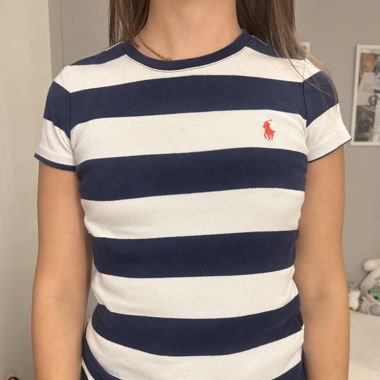 Ralph Lauren shirt blue striped