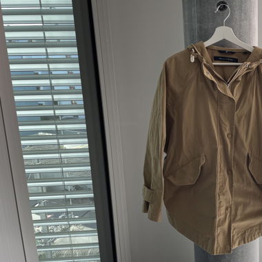 Marc O’Polo Herbstlicher Parka Beige, Grösse 36