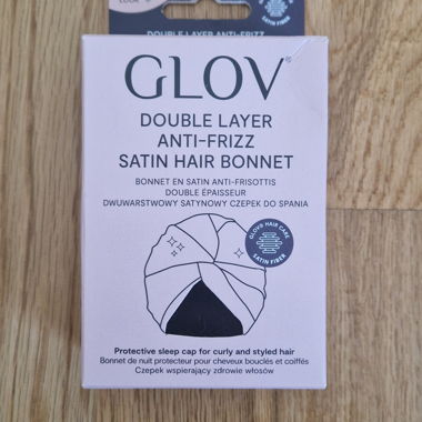 Glov Anti-Frizz Hair Bonnet Black