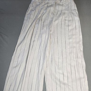 Pantaloni larghi a righe