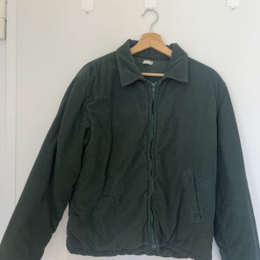 Grüne Cordjacke, Grösse S