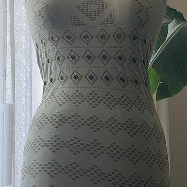 Mesh-Cutout-Top ohne Ärmel