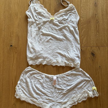 Ensemble de nuit Dorina gris L