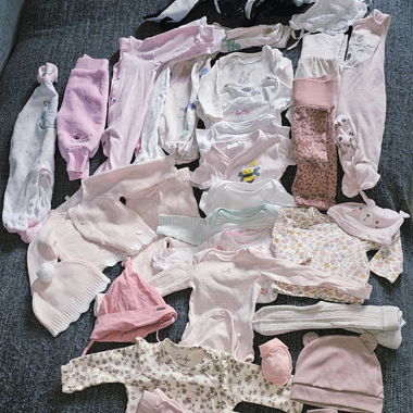 Baby clothing bundle newborn girl