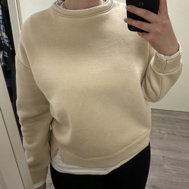Beige Sweatshirt