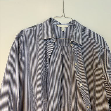 Oversize striped shirt